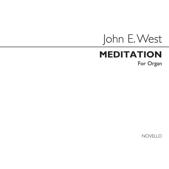 West, John E. - Meditation For Organ