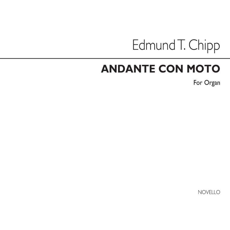 Chipp, Edmund T. - Andante Con Moto Op.11 No.16