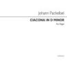Pachelbel, Johann - Ciacona In D Minor (Edited By John E West)