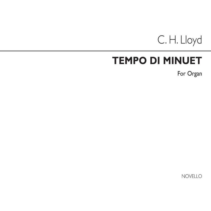Lloyd, Charles Harford - Tempo Di Minuetto
