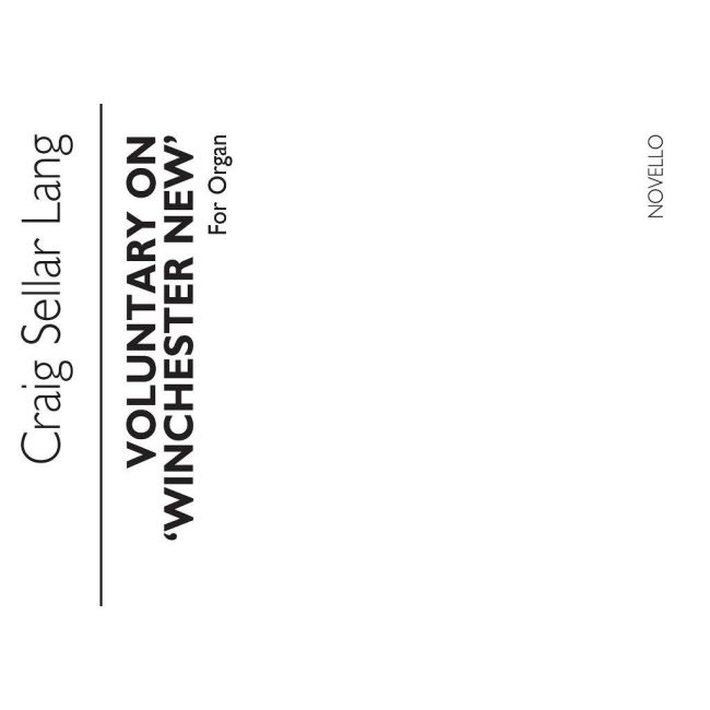 Lang, C.S. - Voluntary On 'Winchester New' Organ