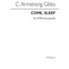 Gibbs, Cecil Armstrong - Sleep Satb (Unaccompanied)