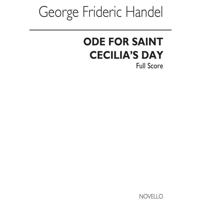 Händel, Georg Friedrich - Ode For Saint Cecilia's Day (Full Score)