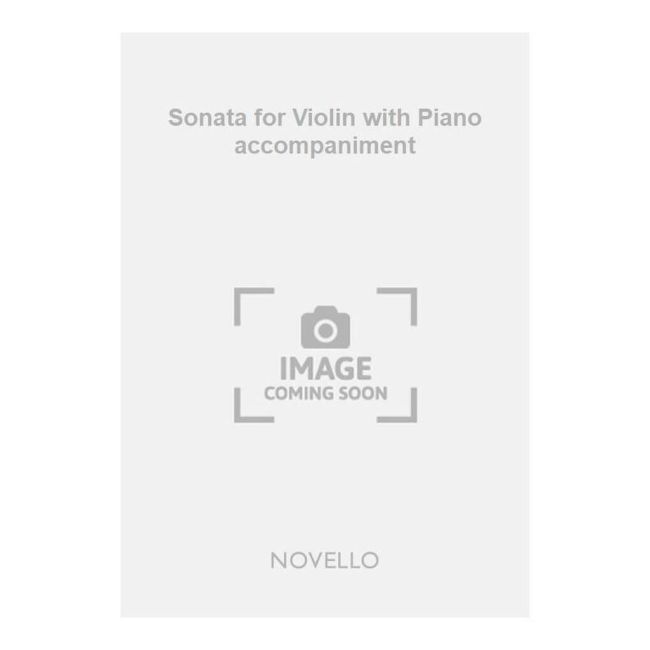 Camilleri, Charles - Sonata for Violin with Piano accompaniment