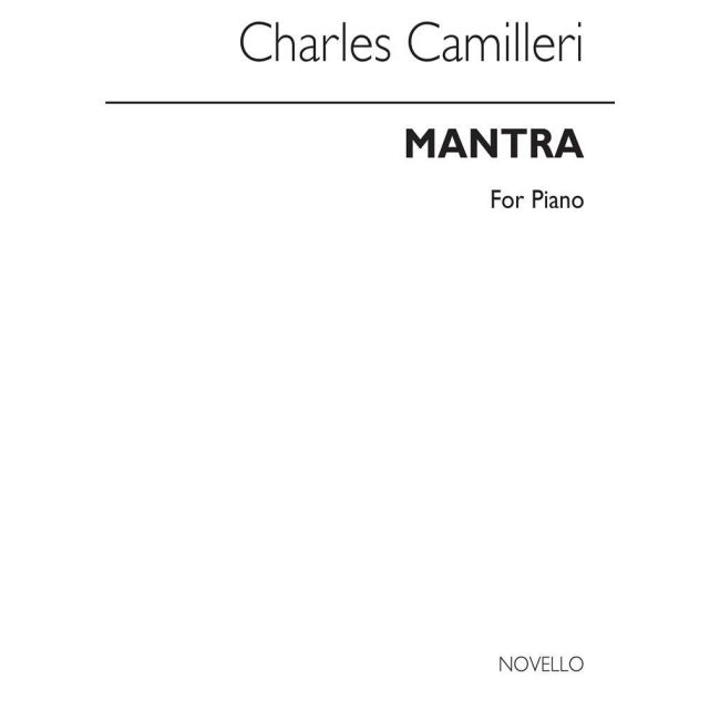 Camilleri, Charles - Mantra for Piano