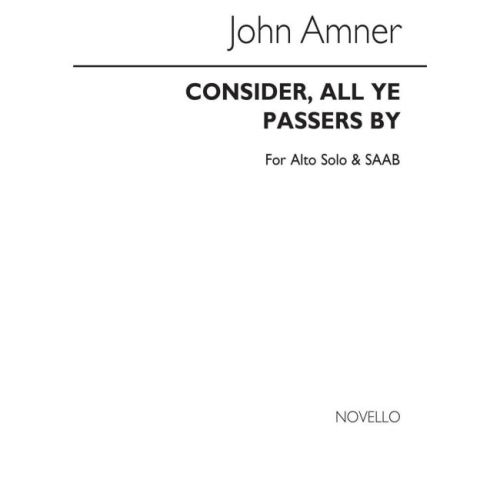 Amner, John - Consider All...