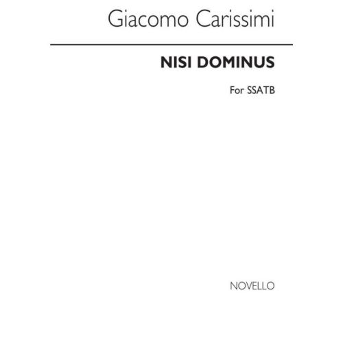 Carissimi, Giacomo - Nisi...