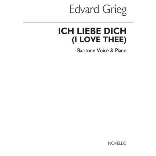 Grieg, Edvard - Ich Liebe...