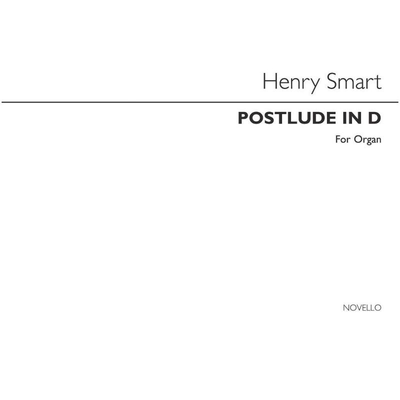Smart, Henry - Postlude In D For Organ