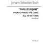 Bach, Johann Sebastian - Hallelujah (From Motet 6) SATB/Organ