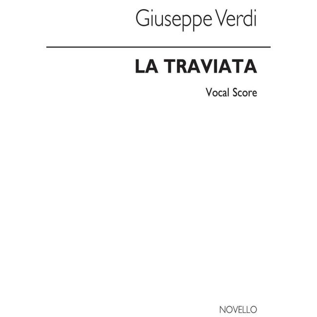 Verdi, Giuseppe - G La Traviata Vocal Score/Piano (English/Italian)