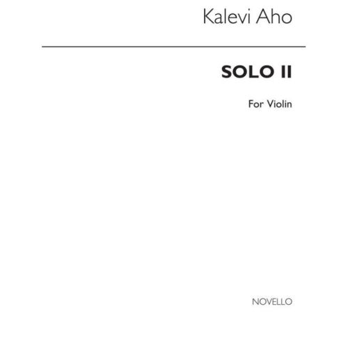 Aho, Kalevi - Solo I...
