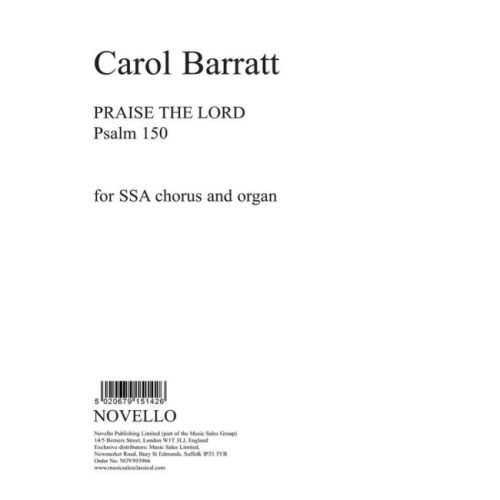 Barratt, Carol - Praise The...