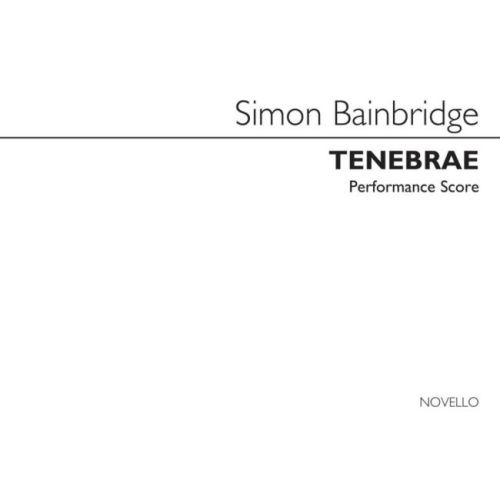 Bainbridge, Simon - Tenebrae