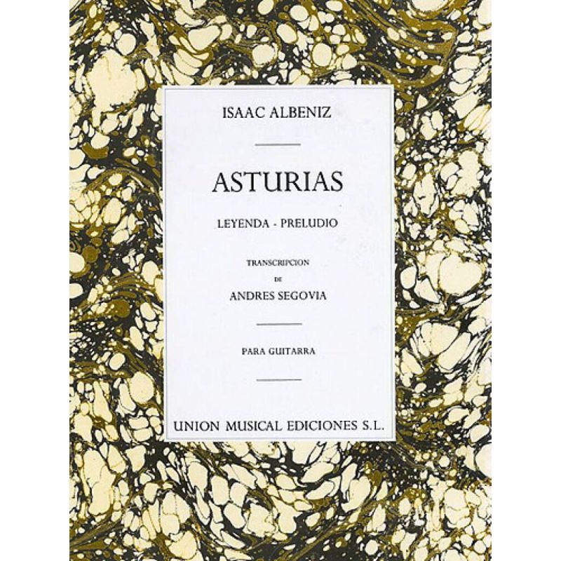 Albéniz, Isaac - Albeniz Asturias Preludio (segovia) Guitar