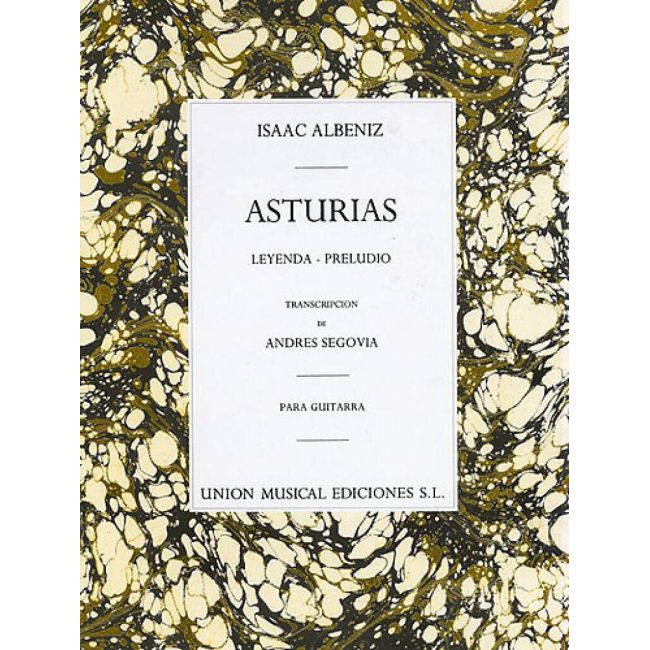 Albéniz, Isaac - Albeniz Asturias Preludio (segovia) Guitar