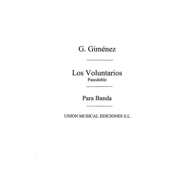 Giménez, Gerónimo - Los Voluntarios