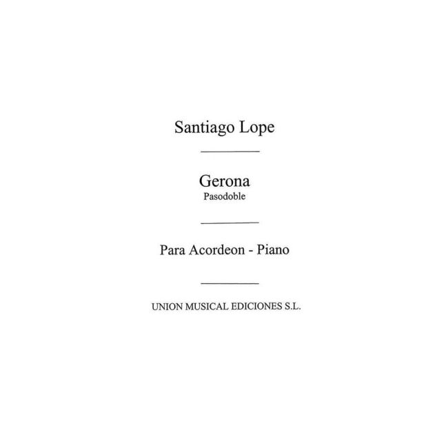 Gerona, Pasodoble
