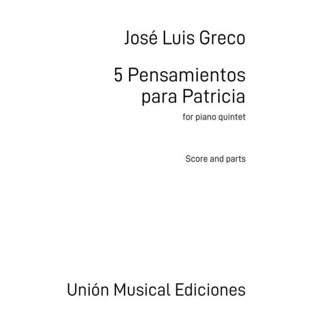 Greco, José Luis - 5 Pensamientos Para Patricia