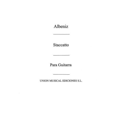 Albéniz, Isaac - Staccato