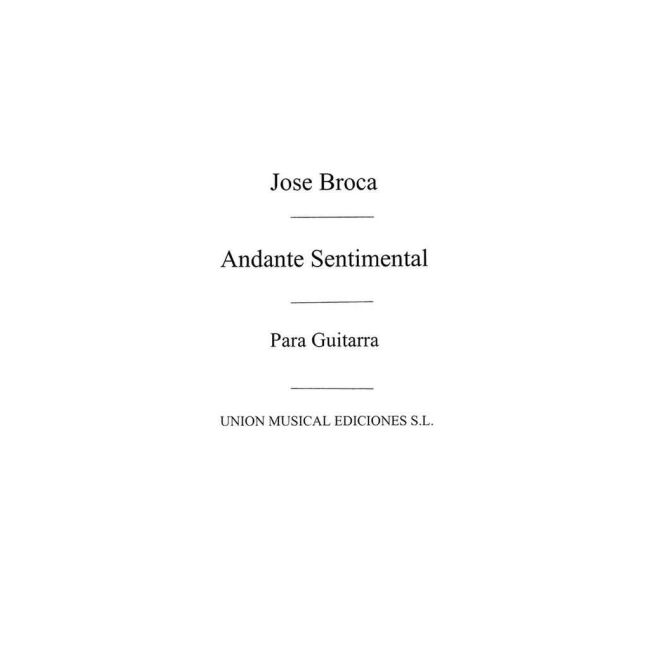 Andante Sentimental (Balaguer) Guitar