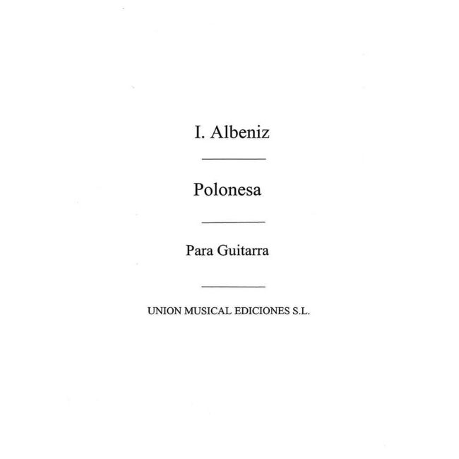 Albéniz, Isaac - Polonesa
