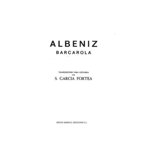 Albéniz, Isaac - Barcarola
