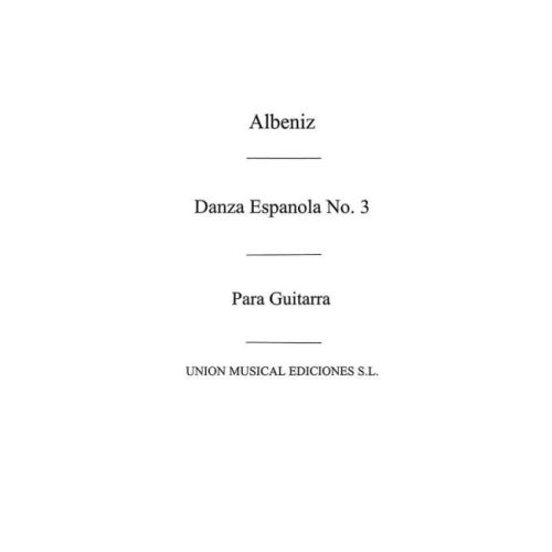 Albéniz, Isaac - Danza...