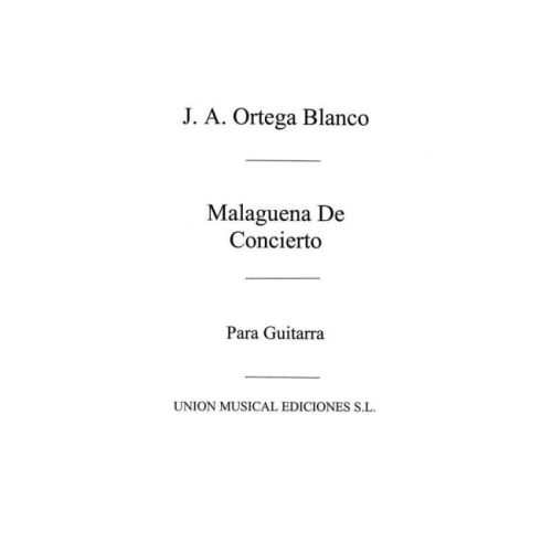 Malaguena De Concierto