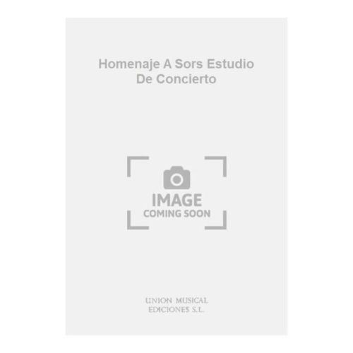 Homenaje A Sors Estudio De...