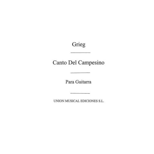 Grieg, Edvard - Canto Del...