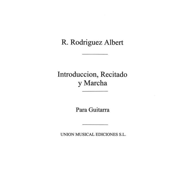 Introduccion Recitado Y Marcha