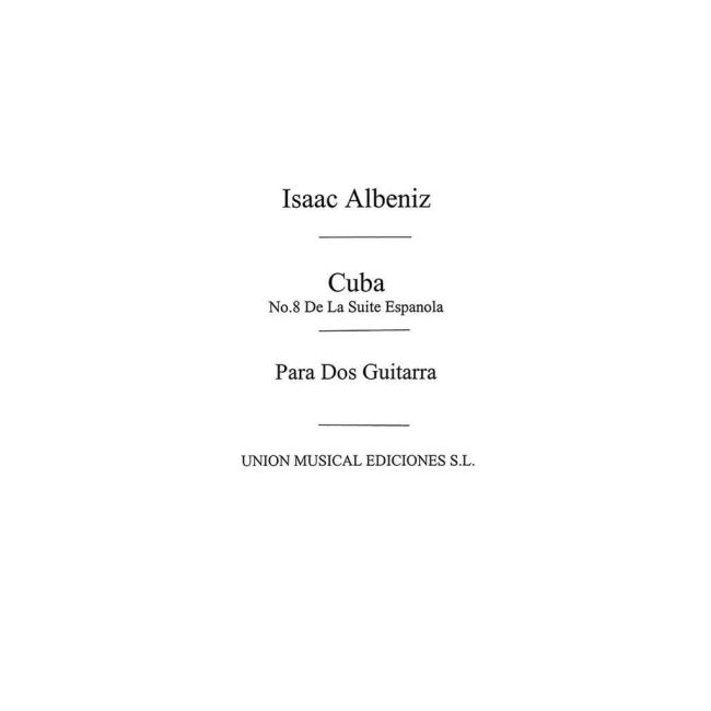 Albéniz, Isaac - Cuba Capricho