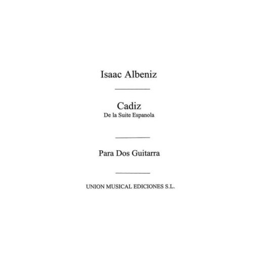 Albéniz, Isaac - Cadiz...