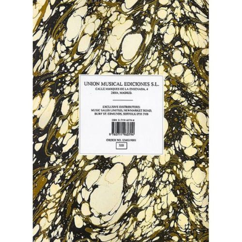 Granados, Enrique - Danzas Espanolas Complete For Guitar