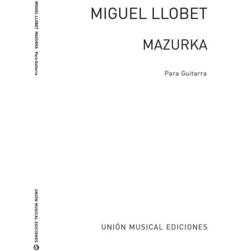 Mazurka for Guitar