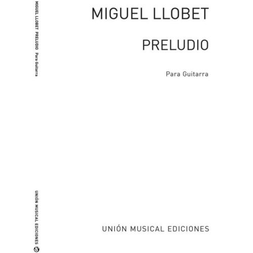 Llobet, Miguel - Preludio...