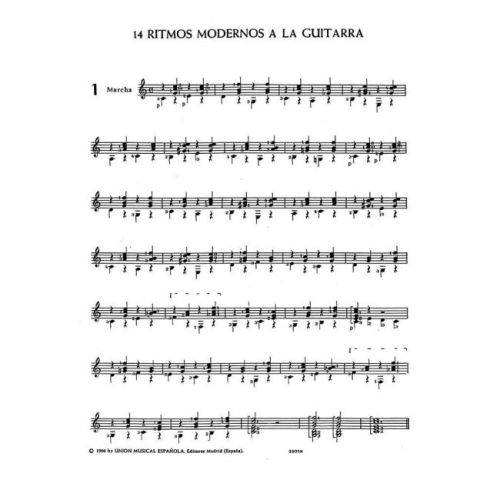 14 Ritmos Modernos A La...