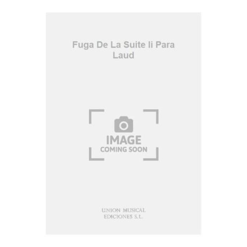 Fuga De La Suite Ii Para Laud