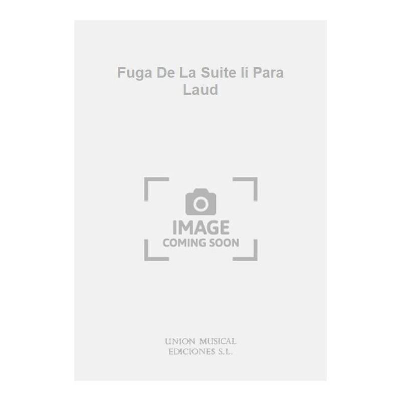 Fuga De La Suite Ii Para Laud