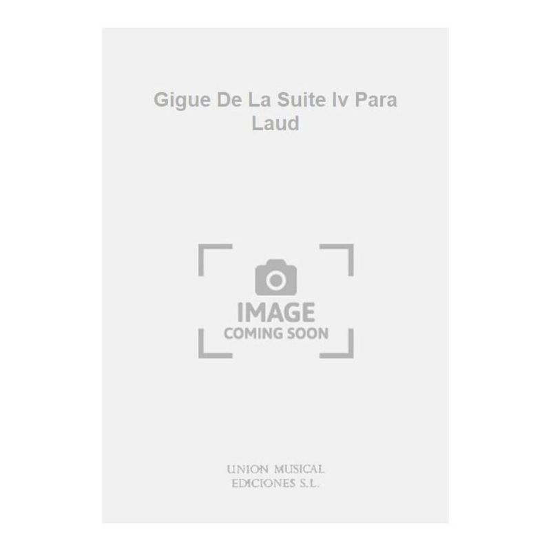 Gigue De La Suite Iv Para Laud