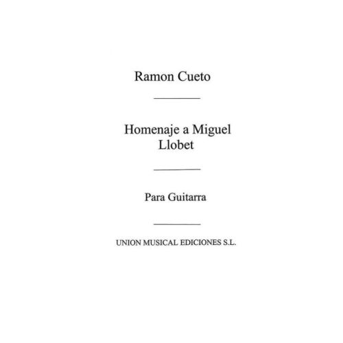 Homenaje A Miguel Llobet