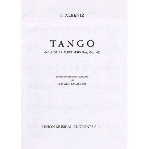Albéniz, Isaac - Tango...