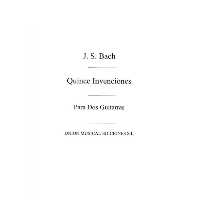 Quince Invenciones A Dos Voces