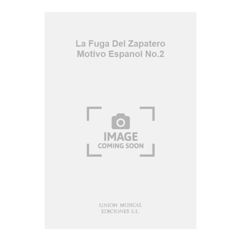 La Fuga Del Zapatero Motivo Espanol No.2