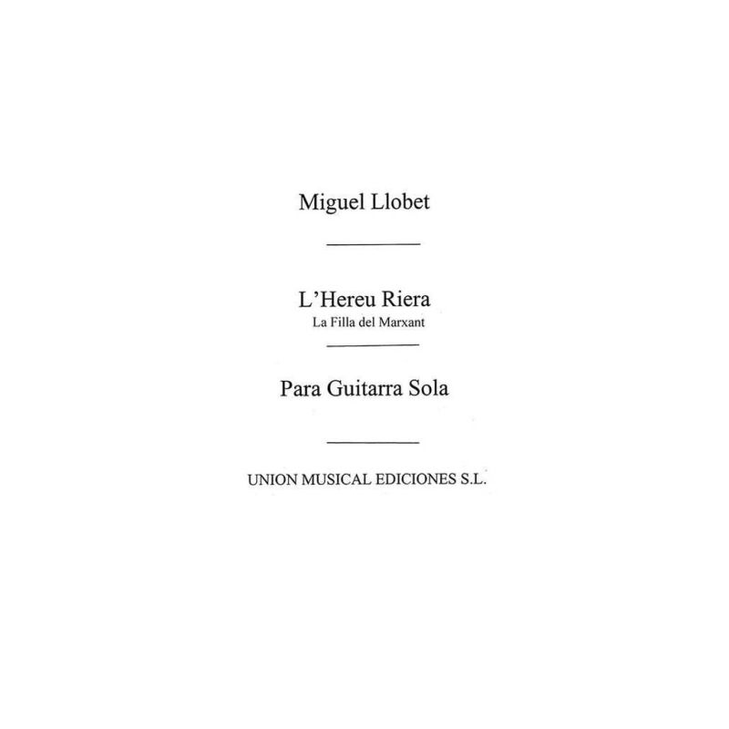 L'Hereu Riera/La Filla Del Marxant