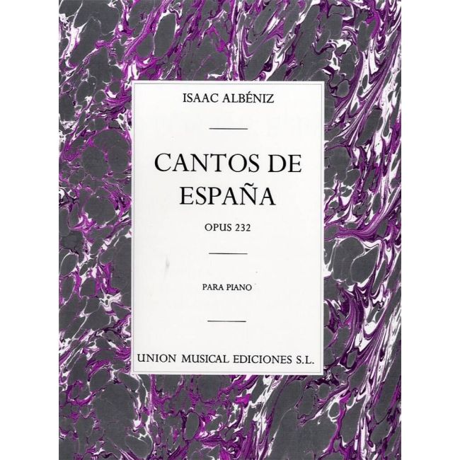 Albéniz, Isaac - Albeniz Cantos De Espana Op.232 Complete Piano