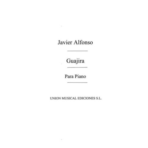 Guajira For Piano