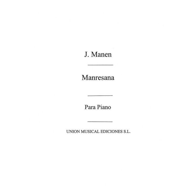 Manresana, Sardana For Piano