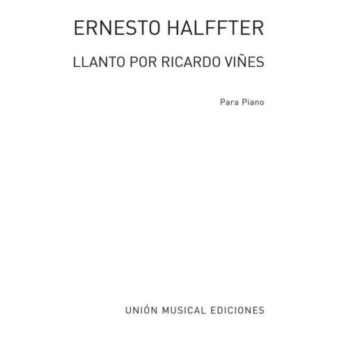 Halffter, Ernesto - Llanto...